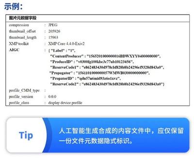 强制标注AI生成内容 开启数字内容制作服务更规范的新时期