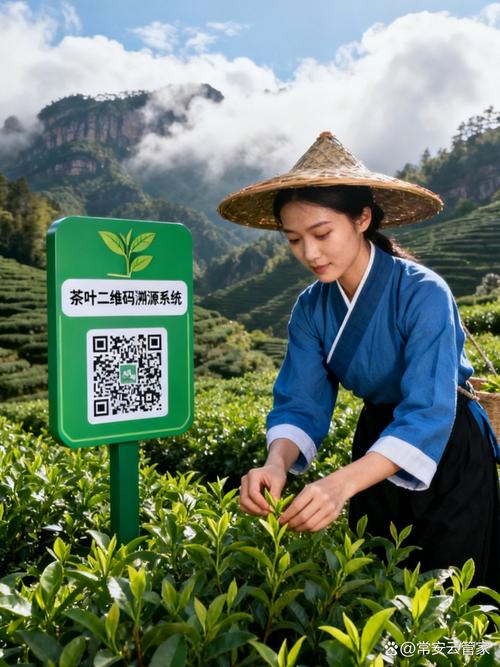 一叶一码，数字寻源 常安云管家为每一包茶叶赋予专属“数字身份”